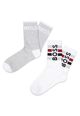 BOSS Kidswear Дълги чорапи с лого - 2 чифта - Pepit.bg