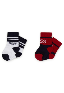 BOSS Kidswear Дълги чорапи с лого 2 чифта - Pepit.bg