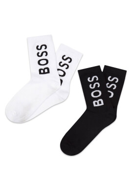 BOSS Kidswear Дълги чорапи с лого - 2 чифта - Pepit.bg