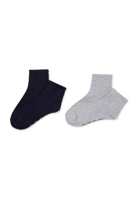 BOSS Kidswear Къси чорапи с лого - 2 чифта - Pepit.bg