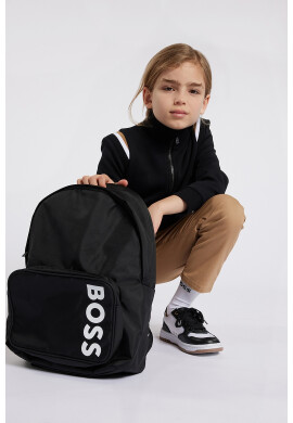 BOSS Kidswear Раница с лого - Pepit.bg