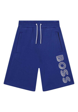 BOSS Kidswear Шорти тип бермуди на лога - Pepit.bg