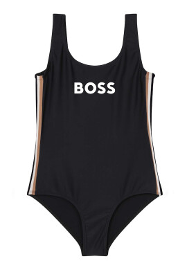 BOSS Kidswear Цял бански с лого - Pepit.bg