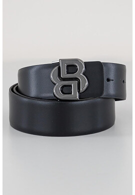 BOSS Кожен колан B Icon с монограм - Pepit.bg