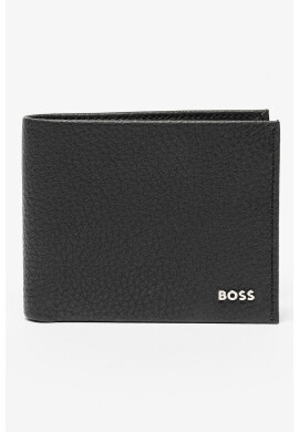 BOSS Кожен портфейл с лого - Pepit.bg