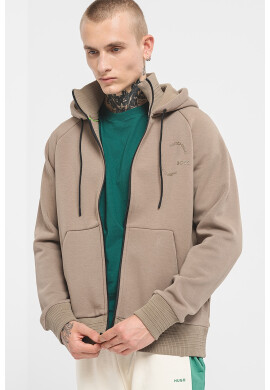 BOSS Широко худи Snuggel с цип - Pepit.bg