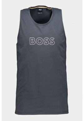 BOSS Стандартен памучен топ - Pepit.bg