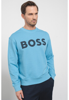 BOSS Суитшърт We Basic със свободна кройка - Pepit.bg