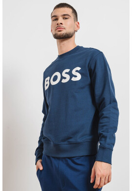 BOSS Суитшърт We Basic със свободна кройка - Pepit.bg