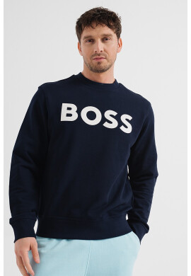 BOSS Суитшърт We Basic със свободна кройка - Pepit.bg