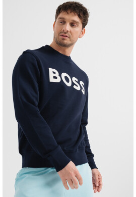 BOSS Суитшърт We Basic със свободна кройка - Pepit.bg
