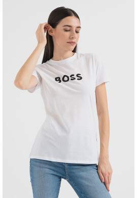 BOSS Тениска Elogo с лого - Pepit.bg