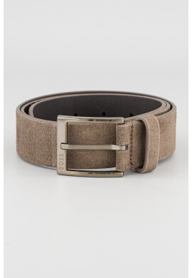 BOSS Велурен колан - Pepit.bg