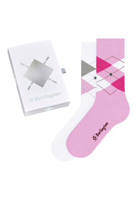 Burlington Дълги чорапи Argyle - 2 чифта - Pepit.bg