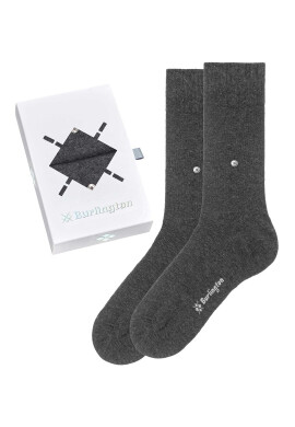 Burlington Едноцветни дълги чорапи - 2 чифта - Pepit.bg