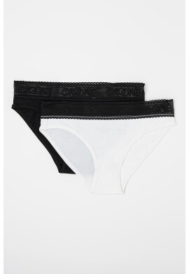 CALVIN KLEIN Бикини с дантела - 2 чифта - Pepit.bg