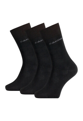 CALVIN KLEIN Дълги чорапи с памук - 3 чифта - Pepit.bg