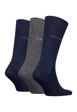 CALVIN KLEIN Дълги чорапи с памук - 3 чифта - Pepit.bg