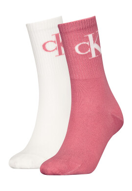 CALVIN KLEIN Дълги рипсени чорапи - 2 чифта - Pepit.bg