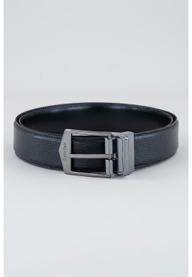CALVIN KLEIN Двулицев кожен колан - Pepit.bg