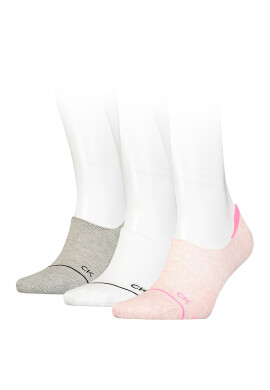 CALVIN KLEIN Изрязани чорапи с монограм - 3 чифта - Pepit.bg
