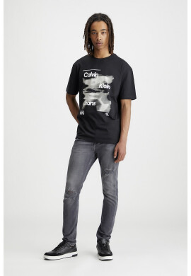 CALVIN KLEIN JEANS Дънки слим - Tъмносив - Pepit.bg
