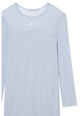 CALVIN KLEIN JEANS Рокля с мрежест панел - Pepit.bg