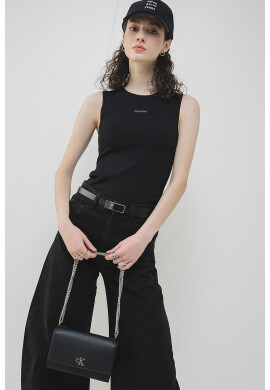CALVIN KLEIN JEANS Топ с лого - Pepit.bg