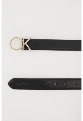 CALVIN KLEIN Кожен колан Re-Lock с монограм - Pepit.bg