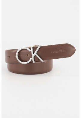 CALVIN KLEIN Кожен колан Re-Lock с монограм - Pepit.bg