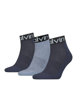 CALVIN KLEIN Унисекс чорапи с лого - 3 чифта - Pepit.bg
