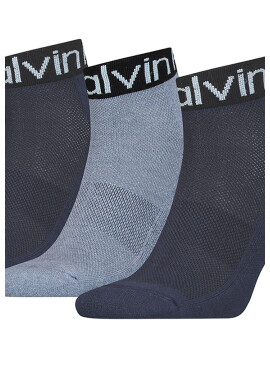 CALVIN KLEIN Унисекс чорапи с лого - 3 чифта - Pepit.bg