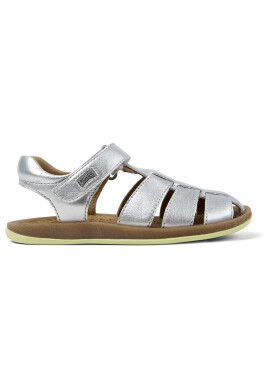 Camper Кожени сандали Bicho - Сребрист - Pepit.bg