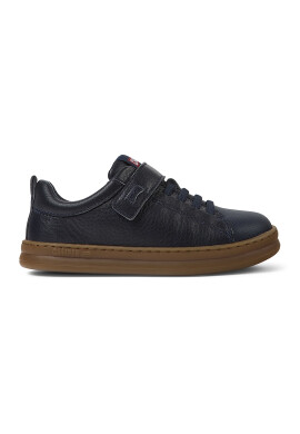 Camper Leather Sneakers With Textile Inserts1 - Тъмносин - Pepit.bg