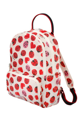 Cath Kidston Раница с шарка на калинки и сърца - Pepit.bg