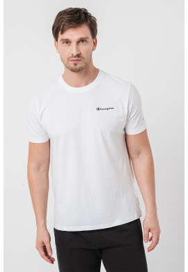 Champion Памучна тениска Basic с лого - Pepit.bg
