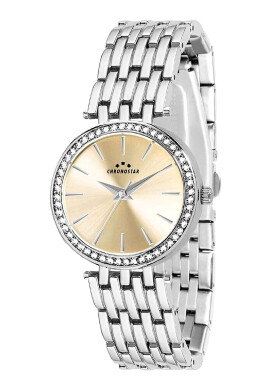 Chronostar Часовник с циркони - Pepit.bg