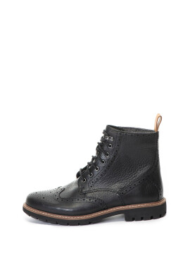 Clarks Кожени боти Batcombe тип Brogue - Pepit.bg