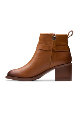 Clarks Кожени боти Chamberly - Pepit.bg