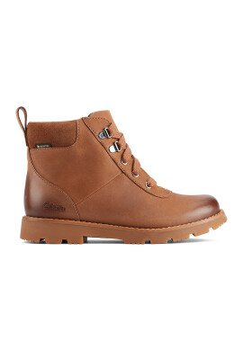 Clarks Кожени боти Heath с цип - Pepit.bg