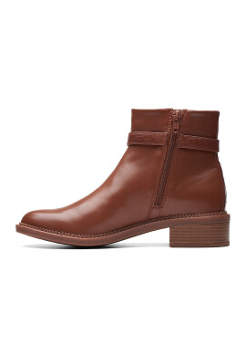 Clarks Кожени боти Maye Grace - Pepit.bg