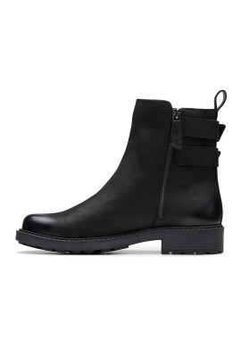 Clarks Кожени боти Orinoco - Черен - Pepit.bg