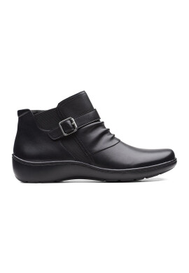 Clarks Кожени боти с цип - Pepit.bg