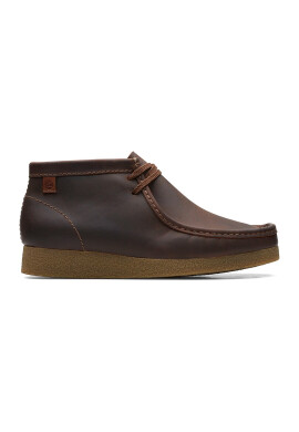 Clarks Кожени боти с връзки - Pepit.bg