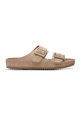 Clarks Кожени чехли Brookleigh Sun - Pepit.bg