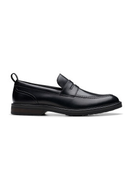 Clarks Кожени мокасини Aldwin Step - Черен - Pepit.bg