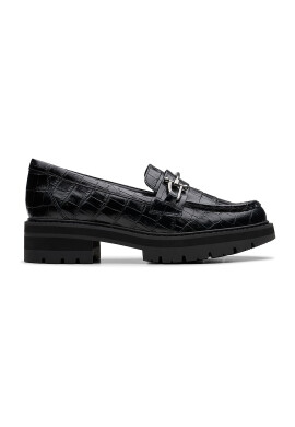 Clarks Кожени мокасини Orianna Bit - Избеляло черно - Pepit.bg