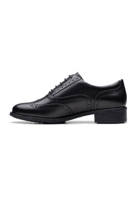 Clarks Кожени обувки Brogue - Черен - Pepit.bg