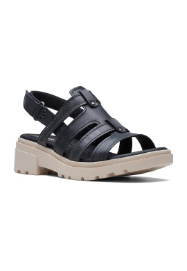 Clarks Кожени сандали Coast Shine - Pepit.bg