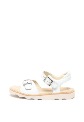 Clarks Кожени сандали Crown Bloom - Pepit.bg